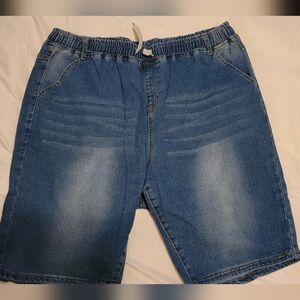 Blue Denim Shorts SIZE 3XL